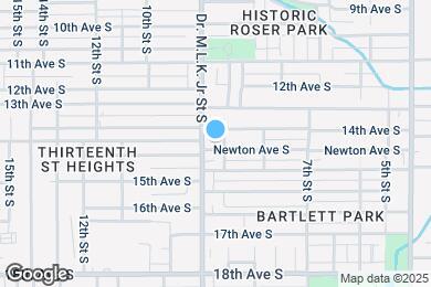 Map image of the property - 885 Newton Ave S