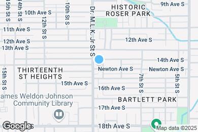 Map image of the property - 885 Newton Ave S