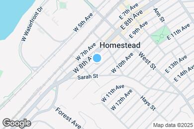 Map image of the property - 241 W 9th Ave