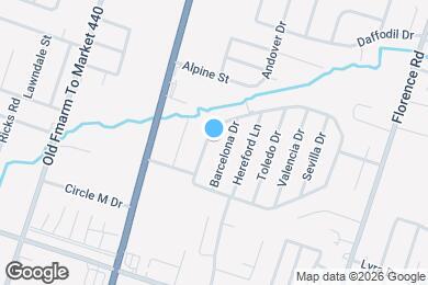 Map image of the property - 2812 Cantabrian Dr
