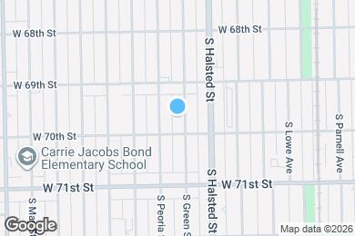 Map image of the property - 6940 S Green St