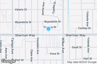 Map image of the property - 19009 Sherman Way