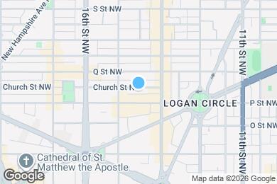 Map image of the property - 1444 Church St NW