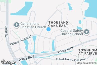 Map image of the property - 1538 African Violet Ct