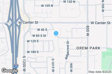 Map image of the property - 96 S 1000 W St