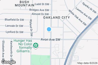 Map image of the property - 1163 Oakland Dr SW