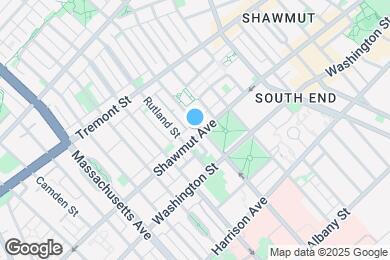 Map image of the property - 439 Shawmut Ave