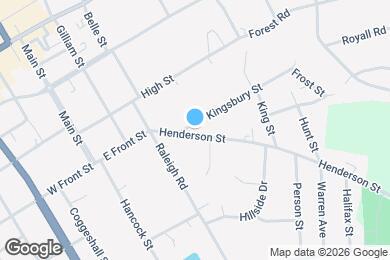 Map image of the property - 316 Kingsbury St