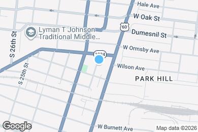 Map image of the property - 1339 S 20th St