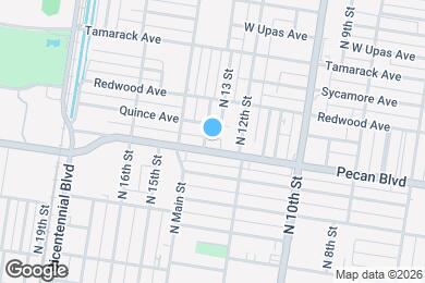 Map image of the property - 1210 Pecan Blvd