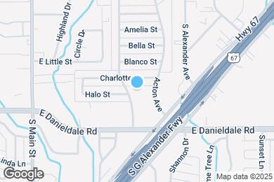 Map image of the property - Candlelight Park Apartments