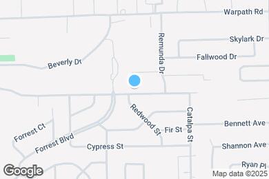 Map image of the property - 711 Hemlock St