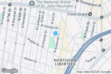 Map image of the property - 225 W Wildey St