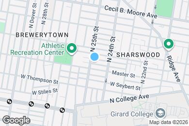 Map image of the property - 2445 Harlan St