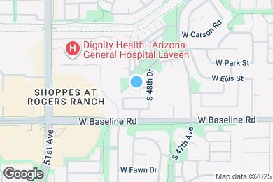 Map image of the property - 4825 W Ellis St
