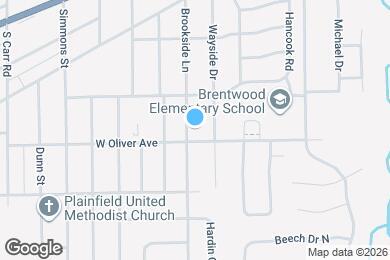 Map image of the property - 429 Brookside Ln