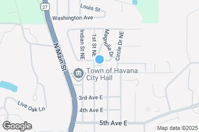 Map image of the property - 805 1st St NE