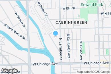 Map image of the property - 945 N Howe St