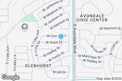 Map image of the property - 11602 W Grant St