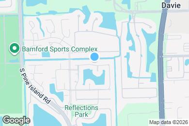 Map image of the property - 8321 SW 39th Ct