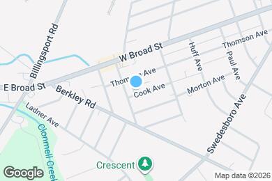Map image of the property - 449 Cook Ave
