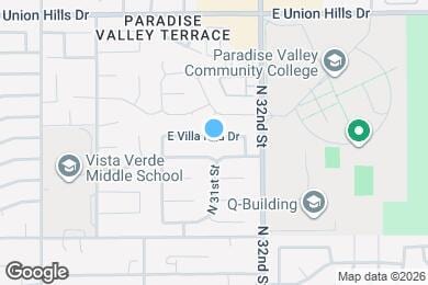 Map image of the property - 3103 E Villa Rita Dr