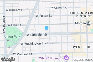 Map image of the property - 1314 W Randolph St