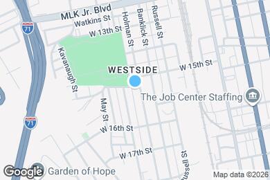 Map image of the property - 1515 Holman Ave