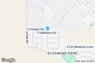Map image of the property - 7271 E Alderberry St