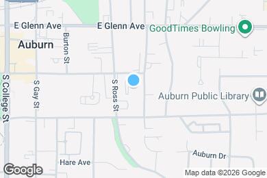 Map image of the property - 122 South Debardeleben Street