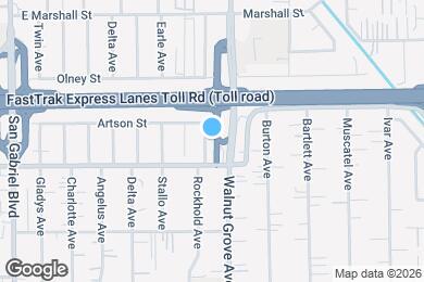 Map image of the property - 3424 Rockhold Ave