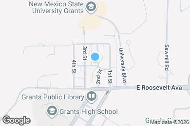 Map image of the property - 1301 2nd St