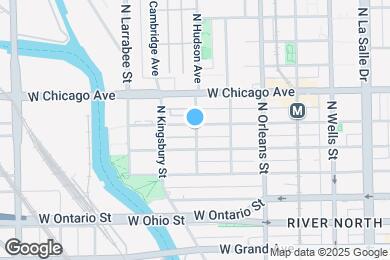 Map image of the property - 720 N Hudson Ave