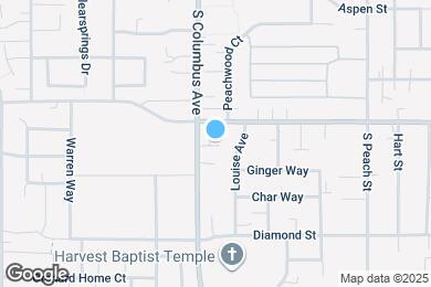 Map image of the property - 1661 S Columbus Ave