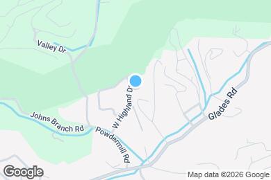 Map image of the property - 746 W Highland Dr