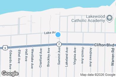 Map image of the property - 1124 Summit Ave