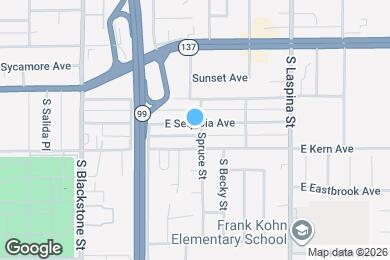 Map image of the property - 1393 E Sequoia Ave