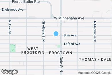 Map image of the property - 632 Blair Ave