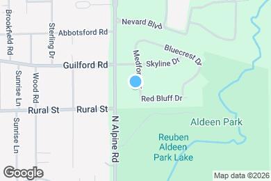 Map image of the property - 718 Medford Dr