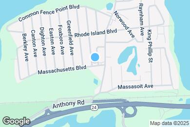 Map image of the property - 21 Massachusetts Blvd