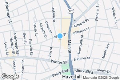 Map image of the property - 54 Portland St