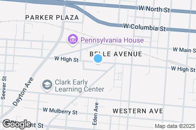 Map image of the property - 1201 W High St