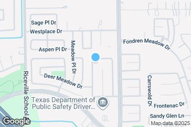 Map image of the property - 12011 Pecan Meadow Dr