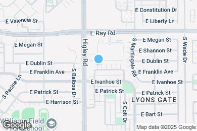 Map image of the property - 3260 E Franklin Ave