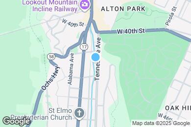 Map image of the property - 4111 Tennessee Ave