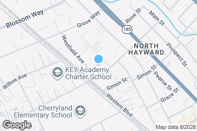 Map image of the property - 21927 Vallejo St