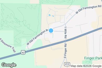 Map image of the property - 1141 S Tottenham Ct