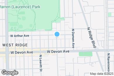 Map image of the property - 6455 N Hoyne Ave