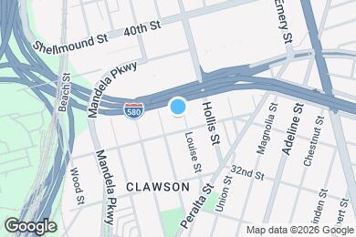 Map image of the property - 3425 Louise St