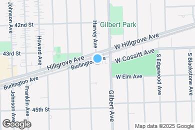 Map image of the property - 21 Burlington Ave